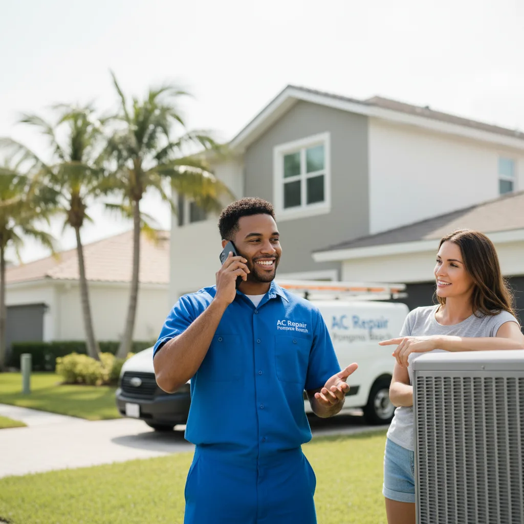 AC Repair Pompano Beach customer support in Winfield